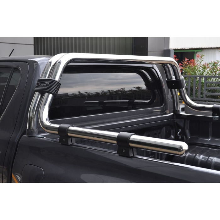 Rollbar Toyota Hilux 15-Prezent din otel inoxidabil - ARP AHTAPOT, chrome - imagine 2