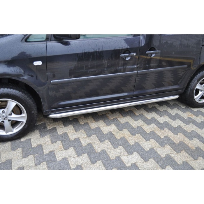 Praguri laterale Volkswagen Caddy 04-10 - ARP SPORT Chrome - imagine 2