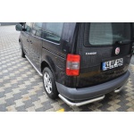Praguri laterale Volkswagen Caddy 04-10 - ARP SPORT Chrome - imagine 3