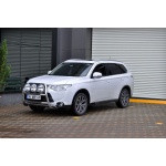 Bullbar fata Mitsubishi OUTLANDER [13-Prezent] - ARP KUNGSBACKA, Chrome, cu suporti pentru LEDbar-uri sau Proiectoare - imagine 4