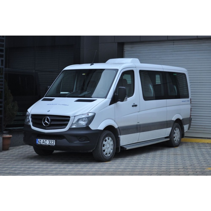 Praguri Laterale Mercedes Sprinter LWB 14 -> - ARP Ronesans Silver - imagine 13