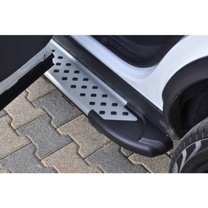 Praguri Laterale Land Rover Discovery Sport 14 -> - ARP Artemis Silver - imagine 8