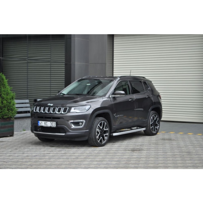 Praguri Laterale Jeep Compass 17-> - ARP Northstar Chrome - imagine 5
