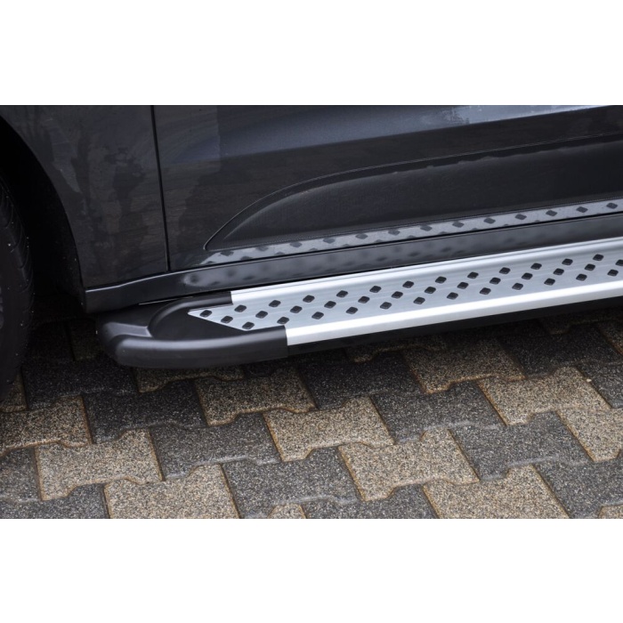 Praguri Laterale Porsche Macan 17 -> - ARP Artemis Silver - imagine 9