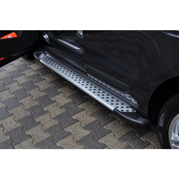 Praguri Laterale Porsche Macan 17 -> - ARP Artemis Silver - imagine 7