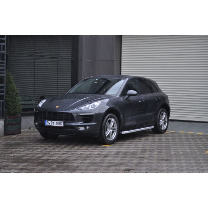 Praguri Laterale Porsche Macan 17-> - ARP Newstar Grey - imagine 9