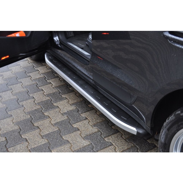 Praguri Laterale Porsche Macan 17-> - ARP Newstar Grey - imagine 12