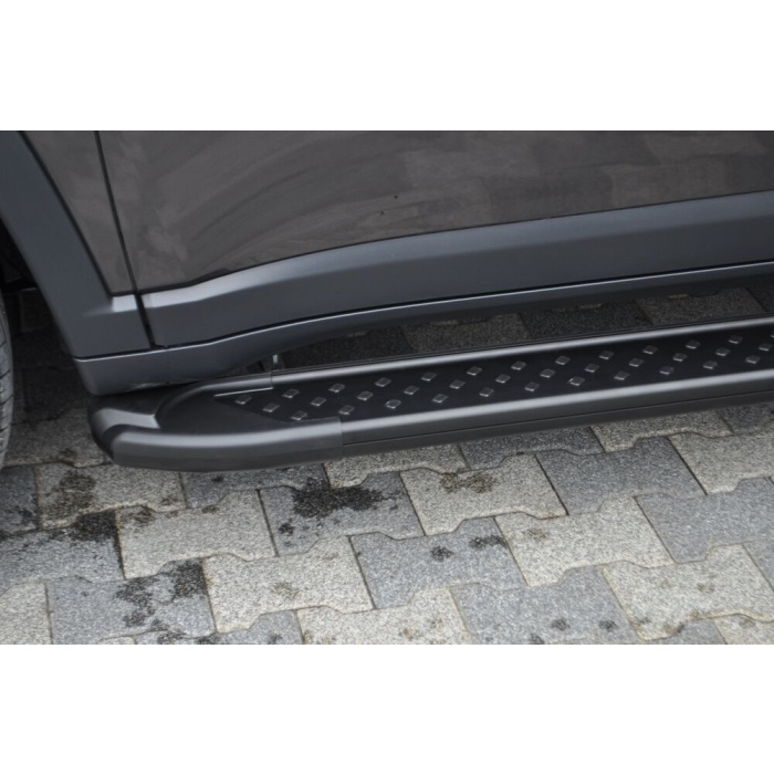 Praguri Laterale Jeep Compass 17 -> - ARP Artemis Black - imagine 11