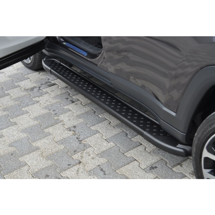 Praguri Laterale Jeep Compass 17 -> - ARP Artemis Black - imagine 8