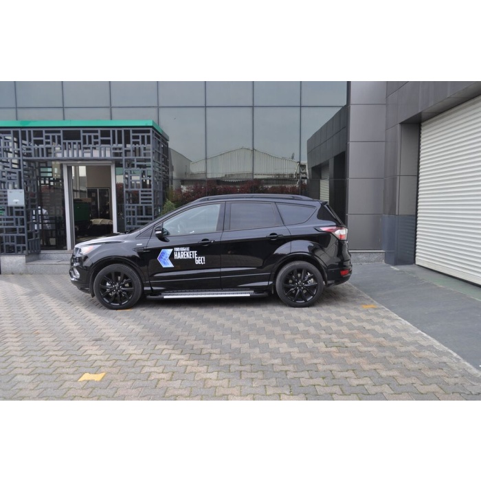 Praguri Laterale Ford Kuga 16 -> - ARP Artemis Silver - imagine 7