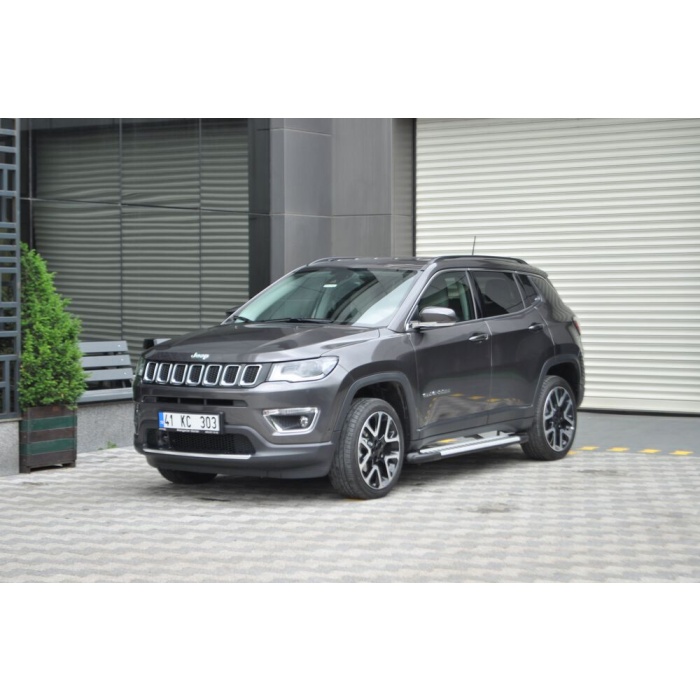 Praguri Laterale Jeep Compas 17 -> - ARP Artemis Silver - imagine 12
