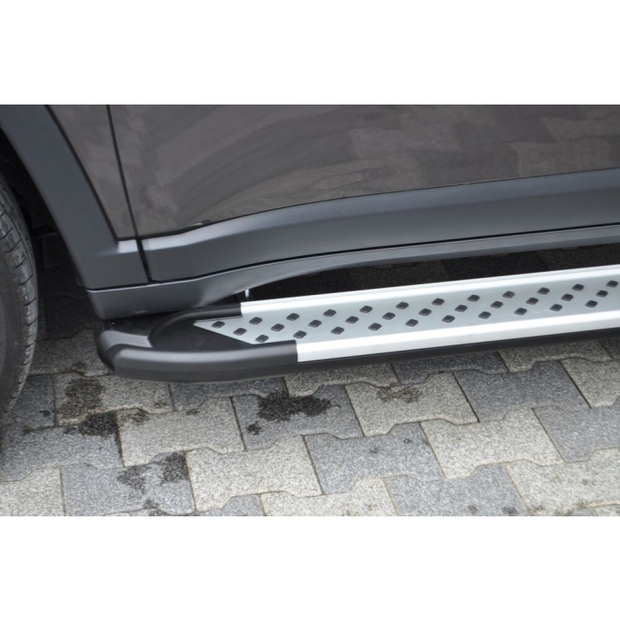 Praguri Laterale Jeep Compas 17 -> - ARP Artemis Silver - imagine 11