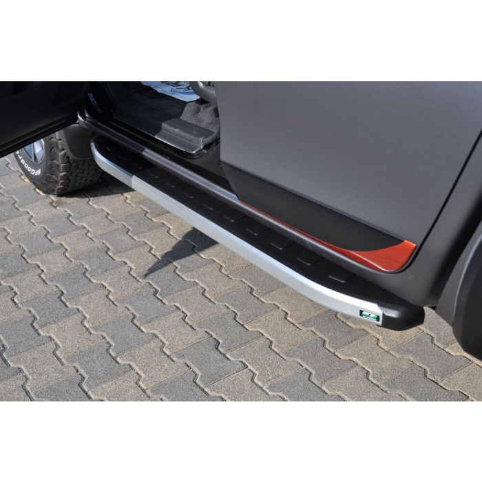 Praguri Laterale Fiat Fullback 16 -> - ARP Newstar Chrome - imagine 6