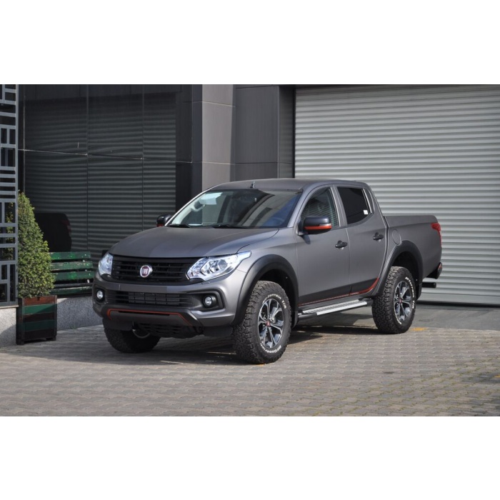 Praguri Laterale Fiat Fullback 16 -> - ARP Artemis Silver - imagine 12