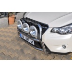 Bullbar fata Subaru XV [12-Prezent] - ARP KUNGSBACKA, Chrome, cu suporti pentru LEDbar-uri sau Proiectoare - imagine 2