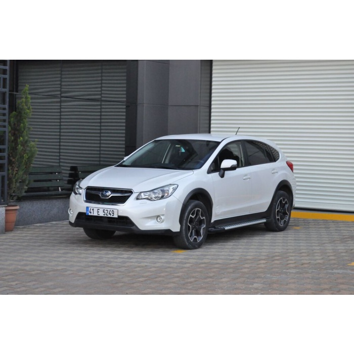 Praguri Laterale Subaru XV 12 -> - ARP Artemis Silver - imagine 11