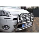 Bullbar fata Citroen BERLINGO [08-Prezent] - ARP KUNGSBACKA, Chrome, cu suporti pentru LEDbar-uri sau Proiectoare - imagine 4
