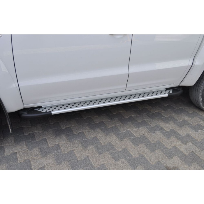 Praguri Laterale Volkswagen Amarok 16 -> - ARP Artemis Silver - imagine 9