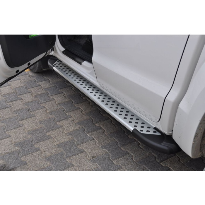 Praguri Laterale Volkswagen Amarok 16 -> - ARP Artemis Silver - imagine 10