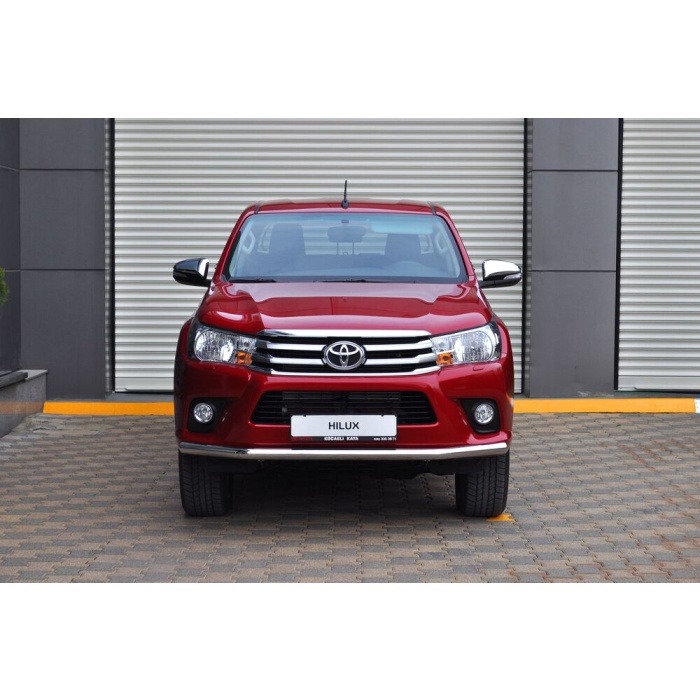 Bara protectie fata Toyota Hilux 15-Prezent - ARP TETRI, Chrome - imagine 2