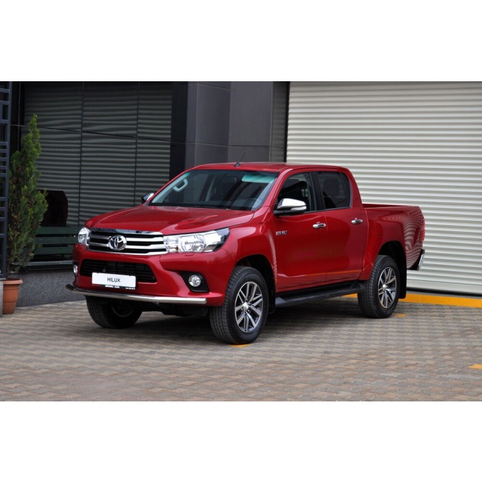 Bara protectie fata Toyota Hilux 15-Prezent - ARP TETRI, Chrome - imagine 4