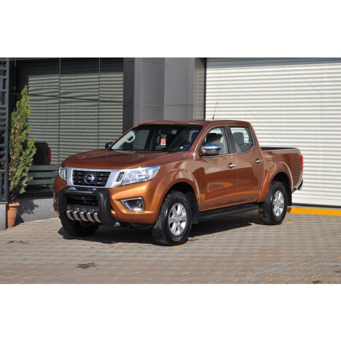 BullBar fata Nissan Navara 15-Prezent - ARP ATLAS, Negru - Chrome - imagine 2