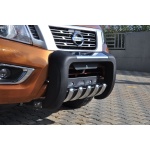 BullBar fata Nissan Navara 15-Prezent - ARP ATLAS, Negru - Chrome - imagine 5