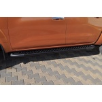 Praguri Laterale Nissan Navara 15 -> - ARP Artemis Black - imagine 11