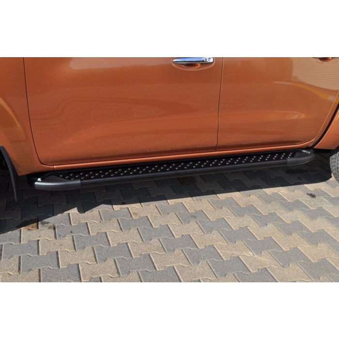 Praguri Laterale Nissan Navara 15 -> - ARP Artemis Black - imagine 11