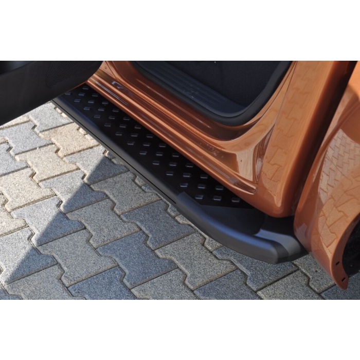 Praguri Laterale Nissan Navara 15 -> - ARP Artemis Black - imagine 8