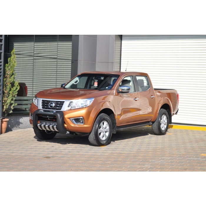 Praguri Laterale Nissan Navara 15 -> - ARP Artemis Black - imagine 7