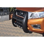 BullBar fata Nissan Navara 15-Prezent - ARP PASIFIC Negru - Chrome - imagine 2