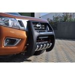 BullBar fata Nissan Navara 15-Prezent - ARP PASIFIC Negru - Chrome - imagine 3