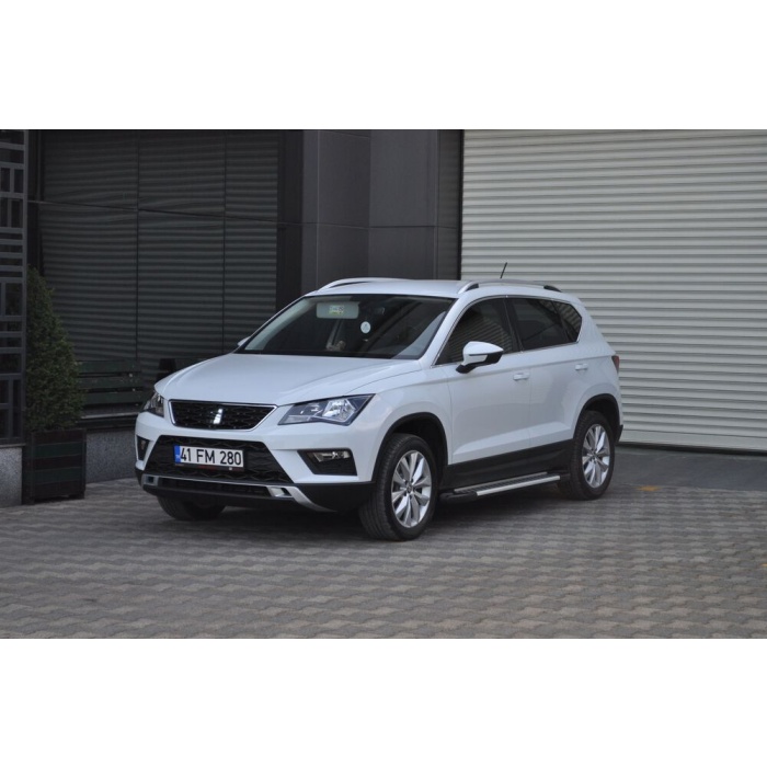 Praguri Laterale Seat Ateca 17 -> - ARP Artemis Silver - imagine 9