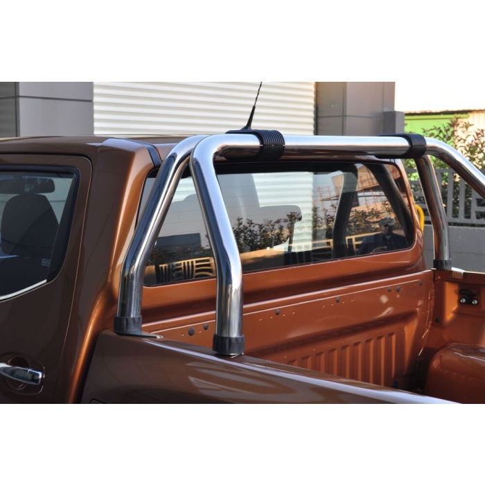 Rollbar Nissan Navara 15-Prezent din otel inoxidabil - ARP SAND, chrome - imagine 2