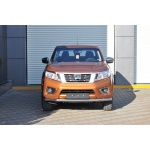 Bara protectie fata Nissan Navara 15-Prezent - ARP TETRI, Chrome - imagine 3