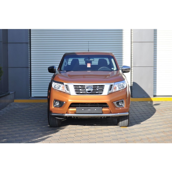 Bara protectie fata Nissan Navara 15-Prezent - ARP TETRI, Chrome - imagine 3