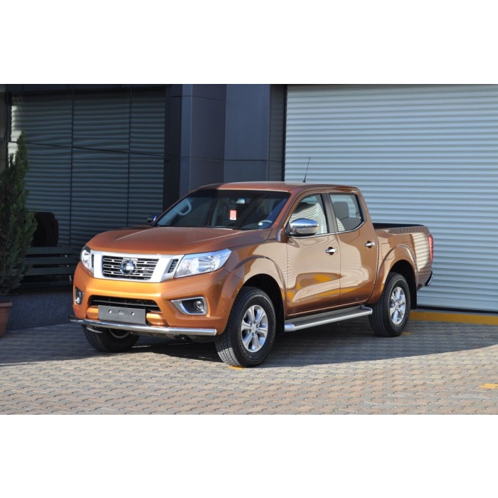 Bara protectie fata Nissan Navara 15-Prezent - ARP TETRI, Chrome - imagine 4