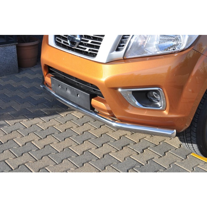 Bara protectie fata Nissan Navara 15-Prezent - ARP TETRI, Chrome - imagine 2