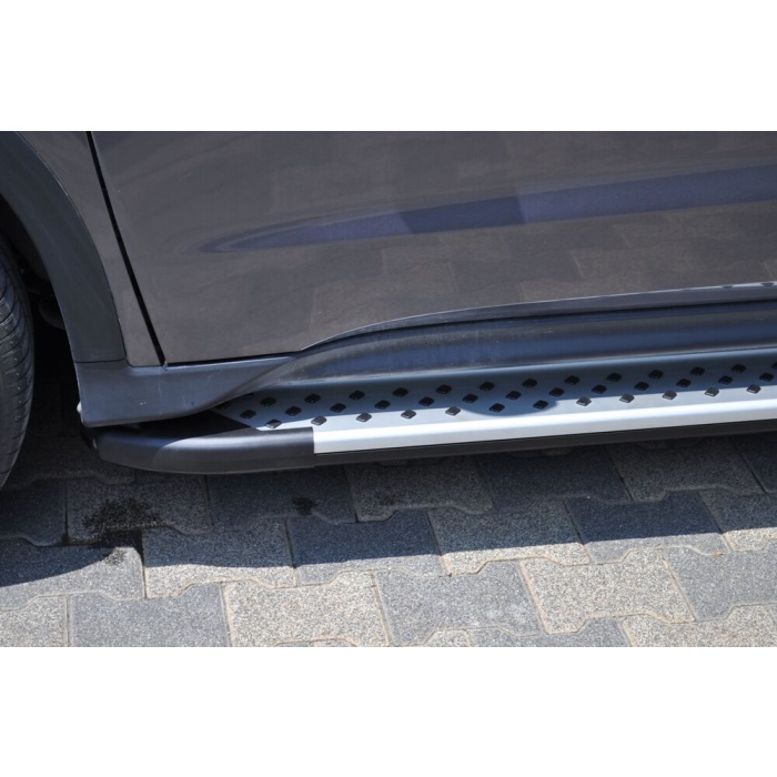 Praguri Laterale Honda HR-V [17 ->] - ARP Artemis Silver - imagine 8