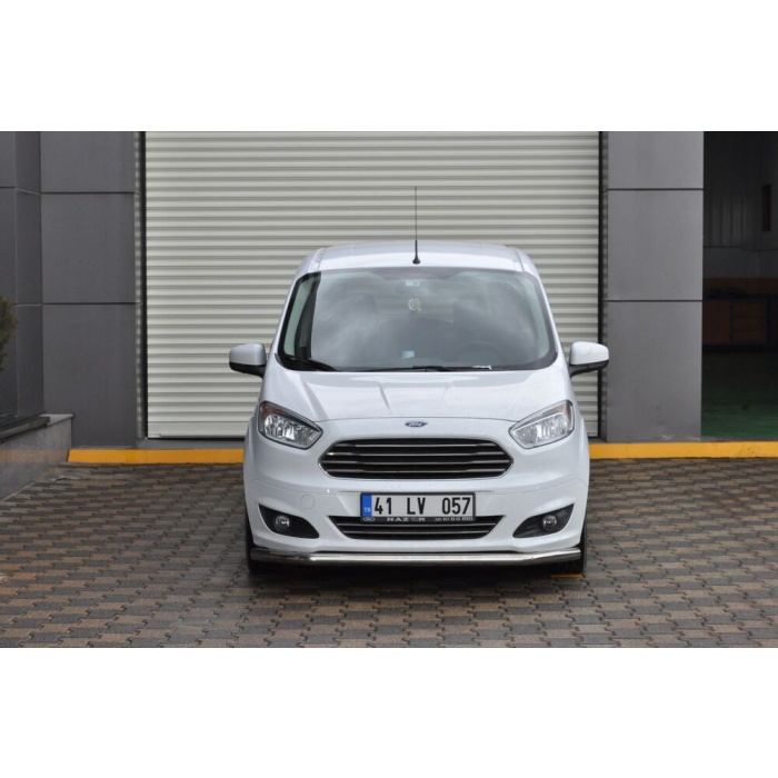 Bara protectie fata Ford Tourneo Courier 14-Prezent ┬á- ARP TETRI, Chrome - imagine 3