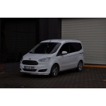Bara protectie fata Ford Tourneo Courier 14-Prezent ┬á- ARP TETRI, Chrome - imagine 5