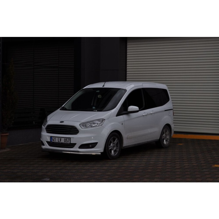 Bara protectie fata Ford Tourneo Courier 14-Prezent ┬á- ARP TETRI, Chrome - imagine 5