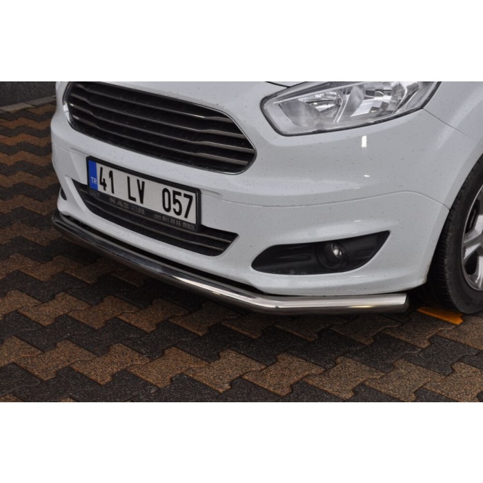 Bara protectie fata Ford Tourneo Courier 14-Prezent ┬á- ARP TETRI, Chrome - imagine 2