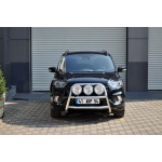 BullBar fata Ford Kuga 16-Prezent - ARP KUNGSBACKA, Chrome, cu suporti pentru LEDbar-uri sau Proiectoare - imagine 4