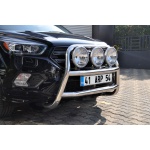BullBar fata Ford Kuga 16-Prezent - ARP KUNGSBACKA, Chrome, cu suporti pentru LEDbar-uri sau Proiectoare - imagine 3