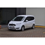 BullBar fata Ford Tourneo Courier 14-Prezent - ARP COLT, Chrome - imagine 5