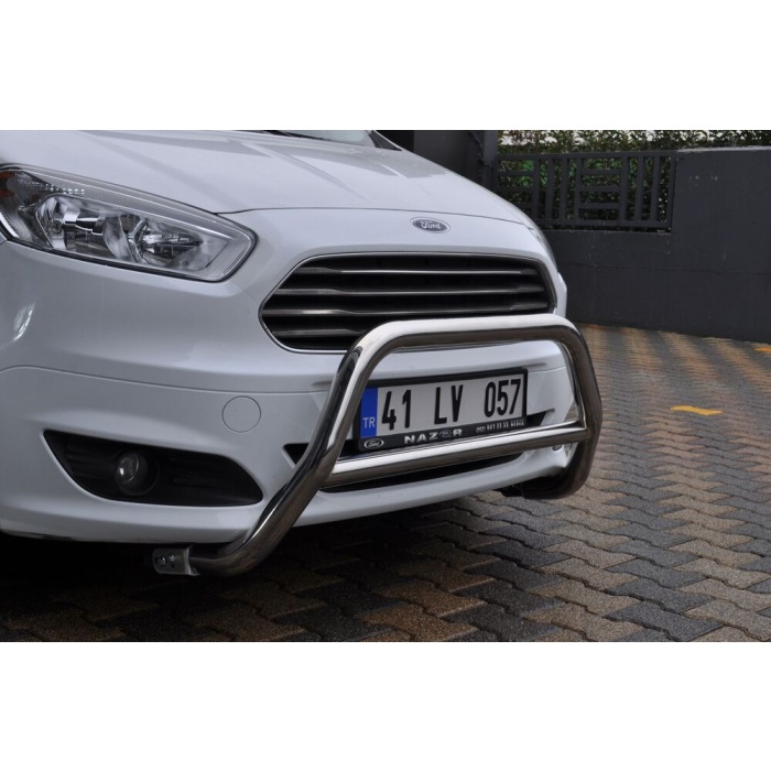 BullBar fata Ford Tourneo Courier 14-Prezent - ARP COLT, Chrome - imagine 4