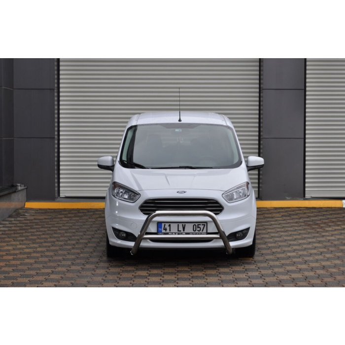 BullBar fata Ford Tourneo Courier 14-Prezent - ARP COLT, Chrome - imagine 3