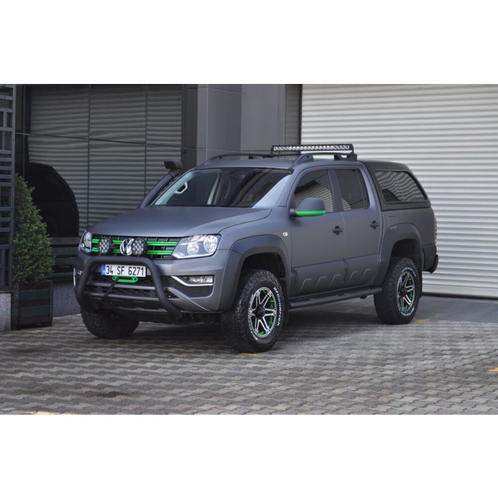 Praguri laterale Volkswagen Amarok 16-Prezent - ARP PREMIUM Negru - imagine 4